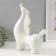 Souvenir Ceramics "Proud Horse" White 7.5x26x31 cm