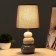 Table lamp "Balance" E14 40W gray 16x16x33 cm Risalux