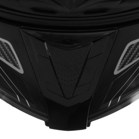 Modular helmet, graphics, black-gray, size l, ff839-8