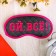 Sleep mask "Oh, all!", Pink color