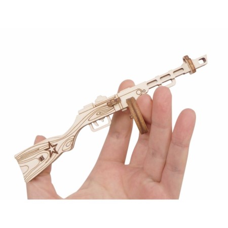 Конструктор из дерева «Армия России», пистолет-пулемёт-4