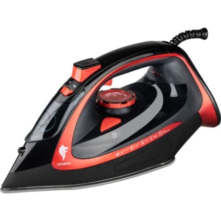 Iron Leonord Le-1805, 2600 W, ceramic sole, 320 ml, black-red