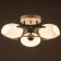 Chandelier 2781/3 E27 40W Belo-chromium 49x49x25 cm Bayerlux