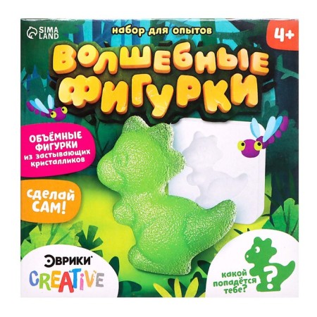 Set for experiments "Magic figures from crystals", mix, dinosaurs-5