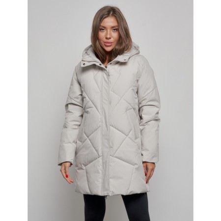 Winter jacket, size 48, light-gray color-5