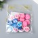 Beads for creativity tree "Traces" set 20 pcs 0.5x2x2 cm