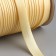 Oblique bike, satin, 15 mm × 132 ± 1 m, color beige-gold No. 9010