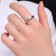 Ring Xuping Tenderness, color of silver-gold, size 17