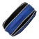 School Penal on the zipper Calligrata, 3 departments, blue