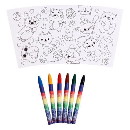 Tarmostakan Coloring "Lovely Beasts", mix-6