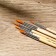 Drawing brush set of 5 pcs. Synthetics Round “Art must be in everything” No. 2, 4, 6, 8, 10