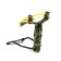 Slingshot, triple tournboat, camouflage, with emphasis, 17x10 cm