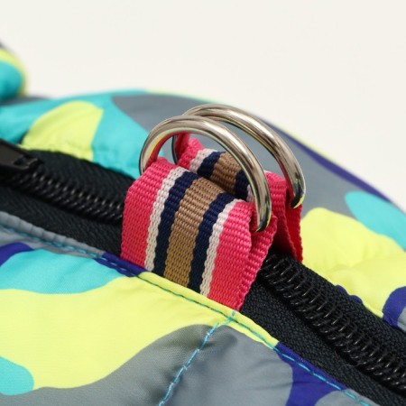The overalls printed with the lock on the back, size 8 (DS 23 cm, og 30, Osh 22 cm), blue-9