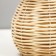 Board lamp "Wicker" E27 40W Beige 25x25x37cm