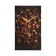 Carty clock wall-mounted interior "coffee meres", silent, 35 x 60 cm