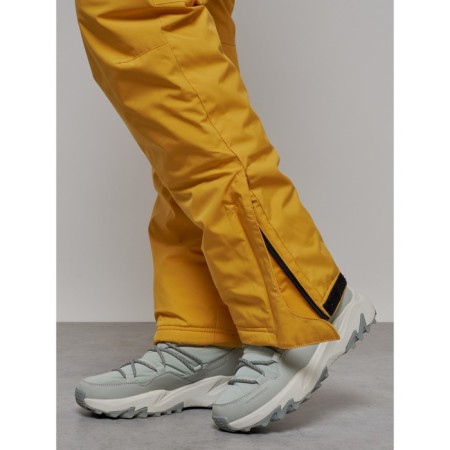 Semicunners of women's winter, size 42, mustard color-19