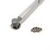 Gazlift 100n Cappio, closer, silent opening/closing, gray, additional protection, 2 pcs.