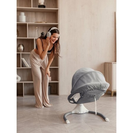 Electric shackles Children's Amarobaby Lucky Swing, gray color-20