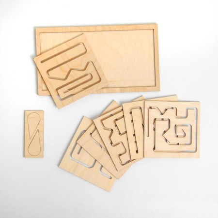 Developing toy Neurotranster for children "Intergare's board. Labyrinths "-2