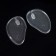 Half -slopes (silicone) Love prototype with section 9.4*6.4*0.3 (pair)