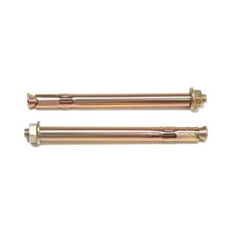 Anchor bolt of scrap, with a nut, galvanized, 8x100 mm, 125 pcs-1