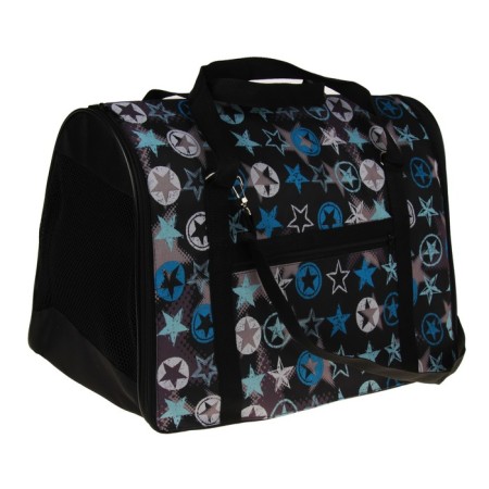 Bag - Animal Carriage "Print", size L, 47 x 29 x 33 cm Mix flowers-2