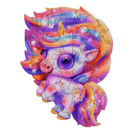 Figure puzzle "Caratumel unicorn", 50 parts, 20 × 29 cm-1