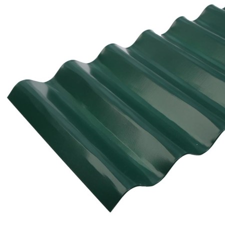 Fencing for the flowerbed, 110 × 24 cm, green, "wave", Greengo-2
