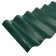 Fencing for the flowerbed, 110 × 24 cm, green, "wave", Greengo