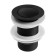 Bottom valve Zein English, a small button, stainless steel, black