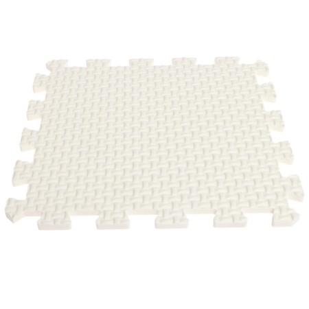 Soft floor universal, 33 × 33 cm, white color