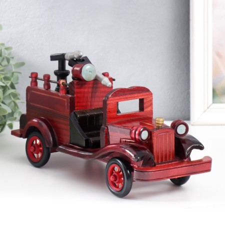 Souvenir tree "Fire car" 30x10x14 cm