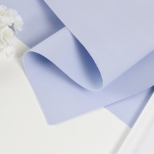 Foamiran matte 60x70 cm, 1 mm, light blue