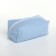 Textura zipper cosmetic bag, blue color