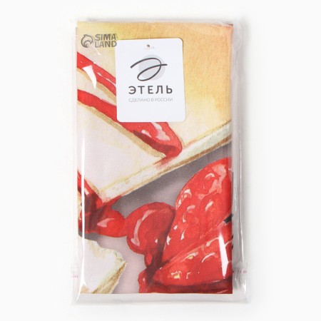 Ethel Clean "Chizkek" 40x73 cm, sarzha, 100% hl, 190 g/m2-4