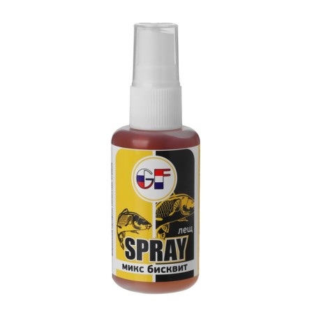 Greenfishing spray, bream, mix biscuit, 50 ml
