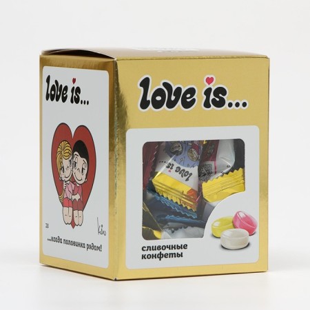 Chewing sweets Love IS "Gold", 105 g-1