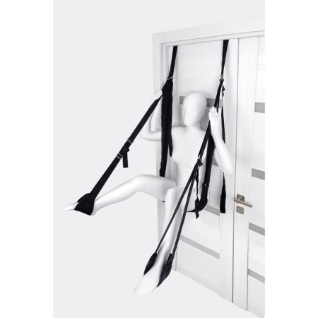 Sex cache at the door Anonymo, nylon, black-2