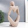 Souvenir Polystone "Abstraction - I do not hear anything" Sand 25x13 cm