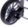 Stroller for dolls, metal frame, three -wheeled