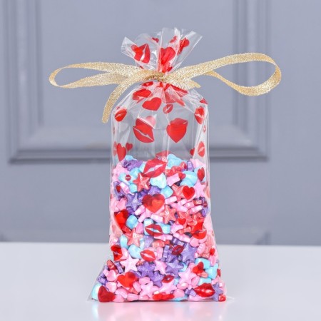 Package Packy BOPP, "Kiss" 9*19 cm