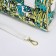 Bag-mixer on lightning, green/white color