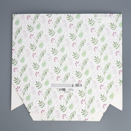 Gift package, packaging, "hexagon", 26.5 x 23 x 25 cm-5