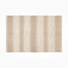 Ковер Этель Stripes 120*180см, 50%хлопок/ 50% джут, 1550 гр/м2