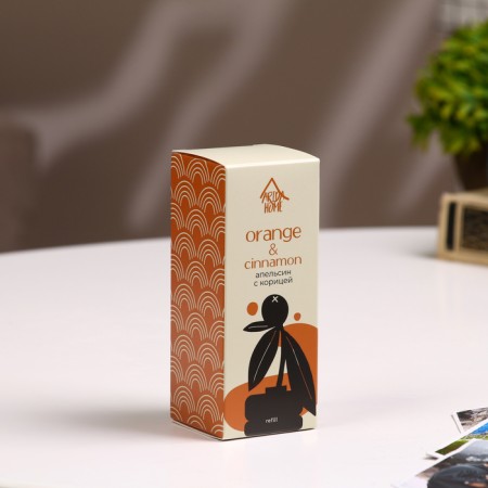 Filler for aromatic diffuser orange with cinnamon 100 ml-2