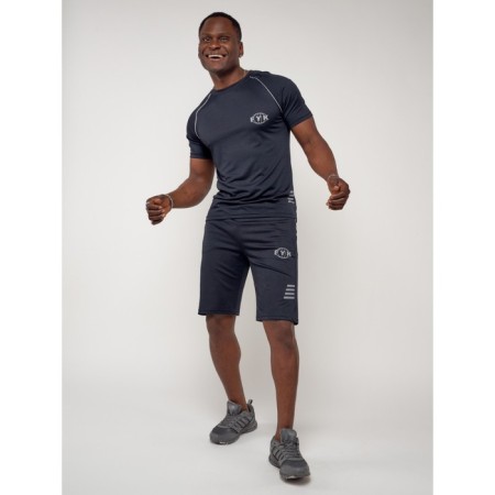Sports suit men's, size 48-50, dark blue color-7