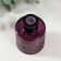 Diffusor for essential oils with a “flower” lid is a transparent violet 100 ml 6x6x8 cm