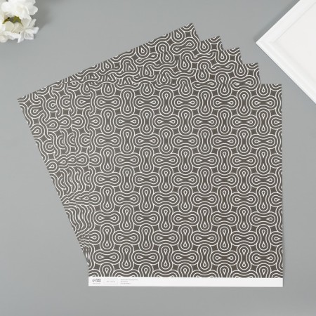 Scrapbooking Paper Autotrek density 180 grams set 5 pcs 30.5x32 cm-1