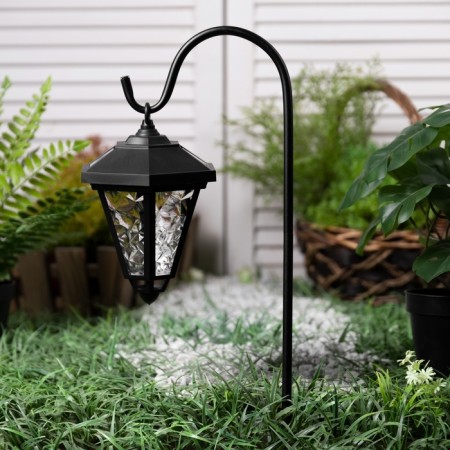 Lamp on the solar battery "Eurohant", "Lantern" 16.5x85 cm, IP44, 1 LED, white-2