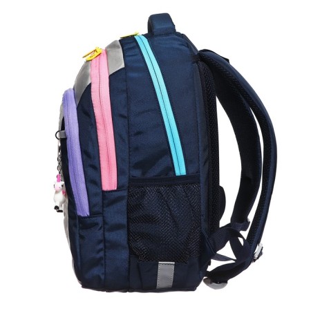 School backpack, 40 x 27 x 20 cm, Grizzly, ergonomic back, laptop department, blue-3